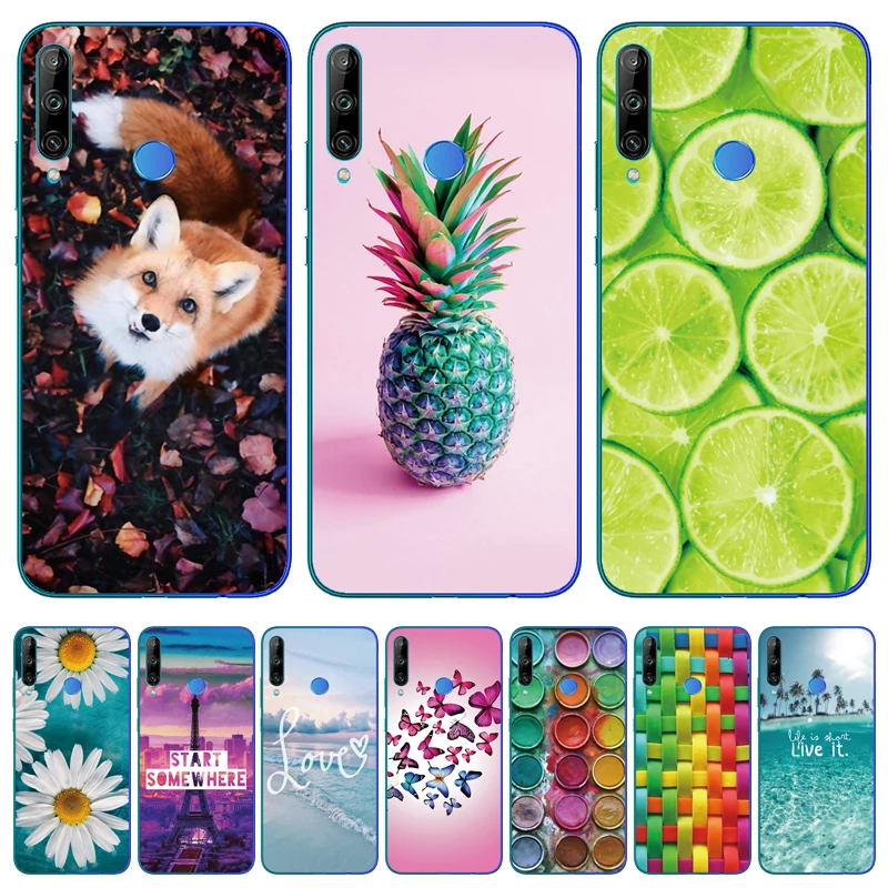 Силиконовый чехол для HONOR 9C 6 39 дюйма мягкий из ТПУ телефона Huawei Honor 9 C AKA-L29 задняя