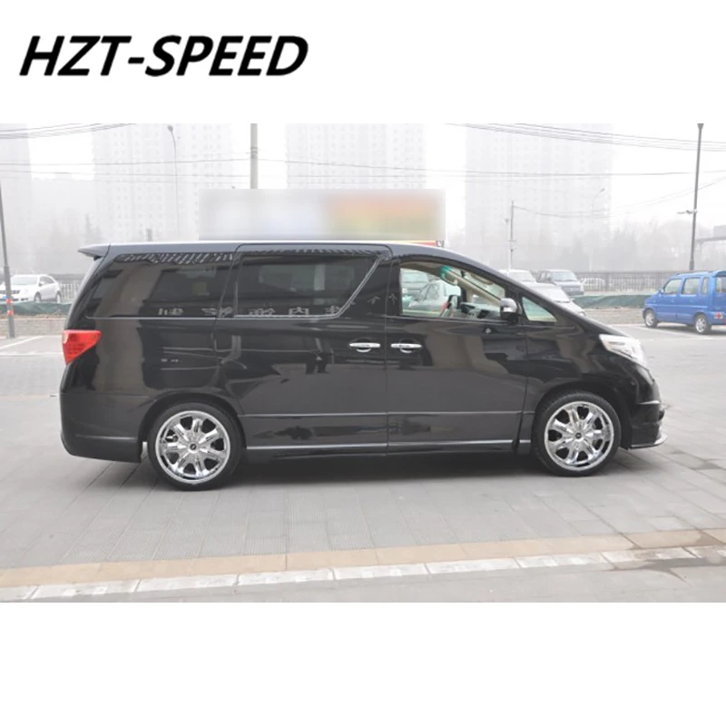 Alphard Wald Тип PP Неокрашенный Комплект кузова передний задний бампер крыло боковые юбки для Toyota Alphard 2011