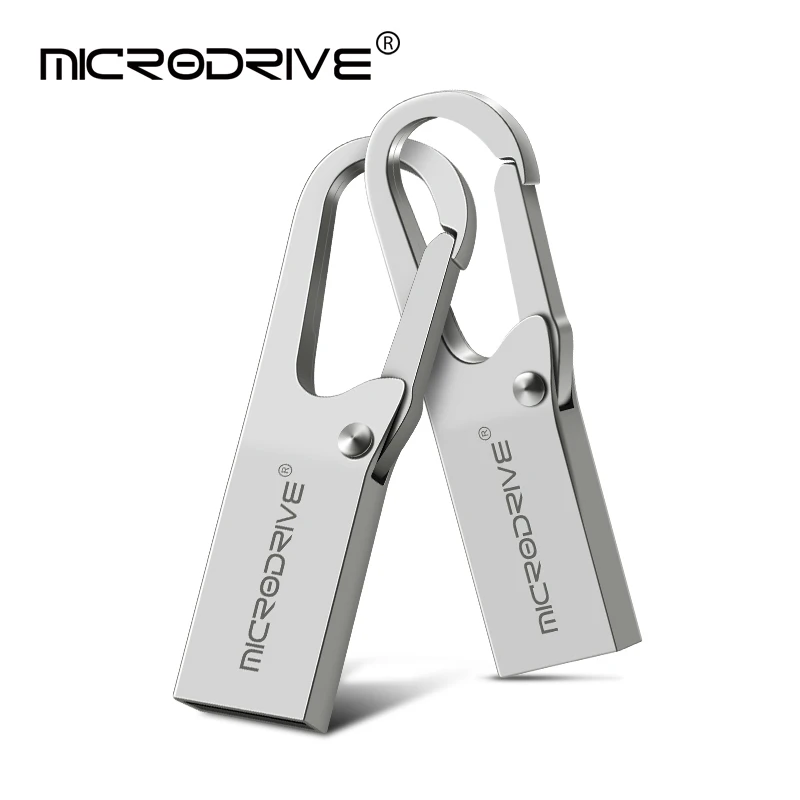 Металлический USB флеш-накопитель 64 ГБ 32 16 8 флеш-карта памяти 128 водонепроницаемый