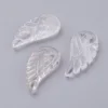 10pcs Natural Stone Quartzs Crystal Amethysts Angel Wing Pendants For Women Men Necklace Jewelry Making 24.5x12x5mm 6