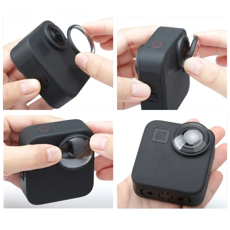 Защитная пленка+ Защитная крышка объектива для GoPro Max Закаленное стекло протектор