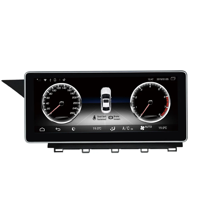 NAVITOPIA 10,25 дюймов 4G ram 64G rom Android 8,0 Автомобильный gps навигация для Mercedes-Benz GLK X204 2008-2012