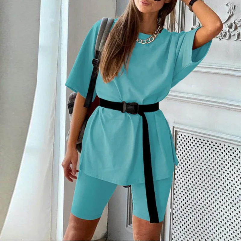 2020 The New Casual Women's Two Piece Set with