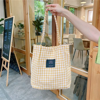 

YoReAi Fashion Women Shoulder Bags Classic Female Shopping Bag Casual Ladies Tote Vintage Style Canvas Handbags Girls Handbag
