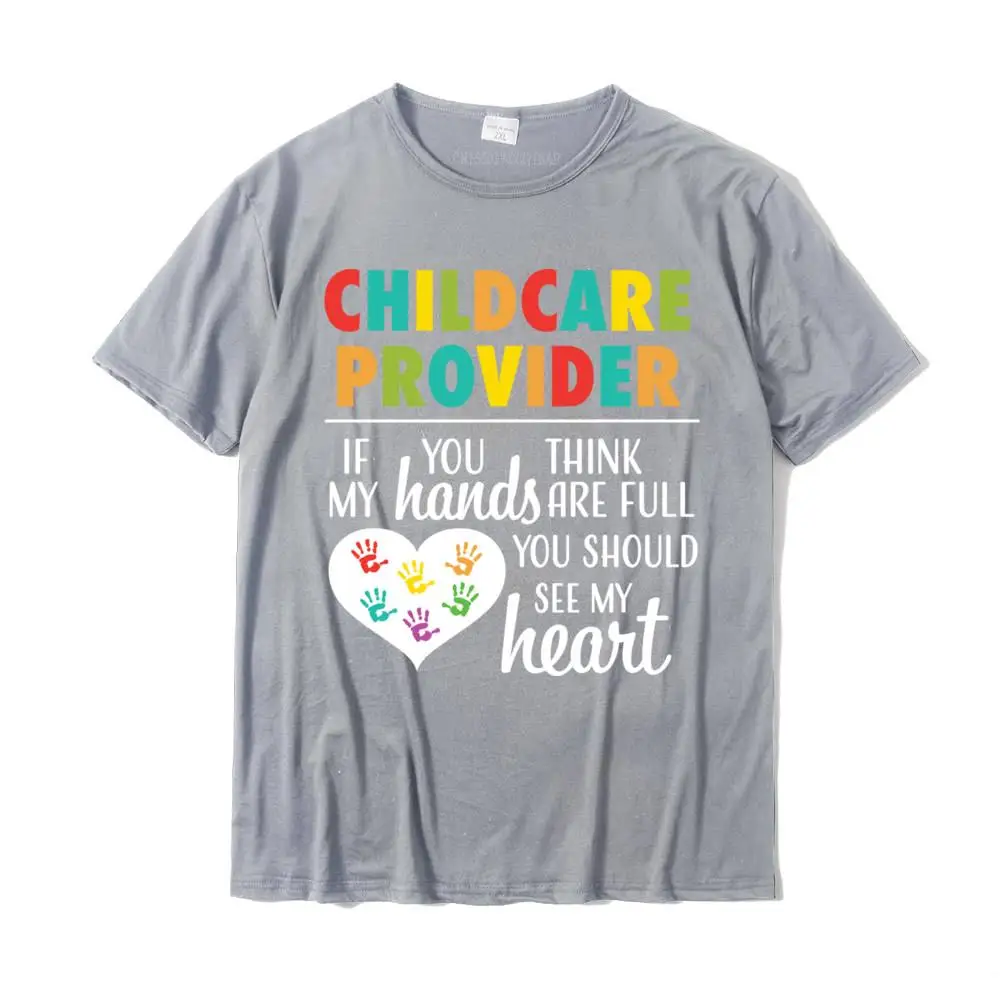 Normal T Shirt 2021 New Fashion Short Sleeve Group 100% Cotton Round Neck Adult T Shirt Normal Tee Shirts Lovers Day Childcare Provider Hoodie Appreciation Gift Daycare Hoodie Pullover Hoodie__MZ14681 grey