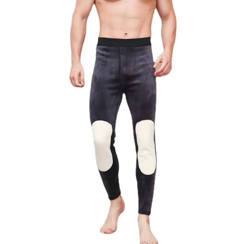 Intimo Termico Uomo Pantaloni Invernali Leggings Collant Caldi Mutande Lunghe Johns Uomo Plus Leggings In Cotone Termico Ispesso XXXXL - Foto 6