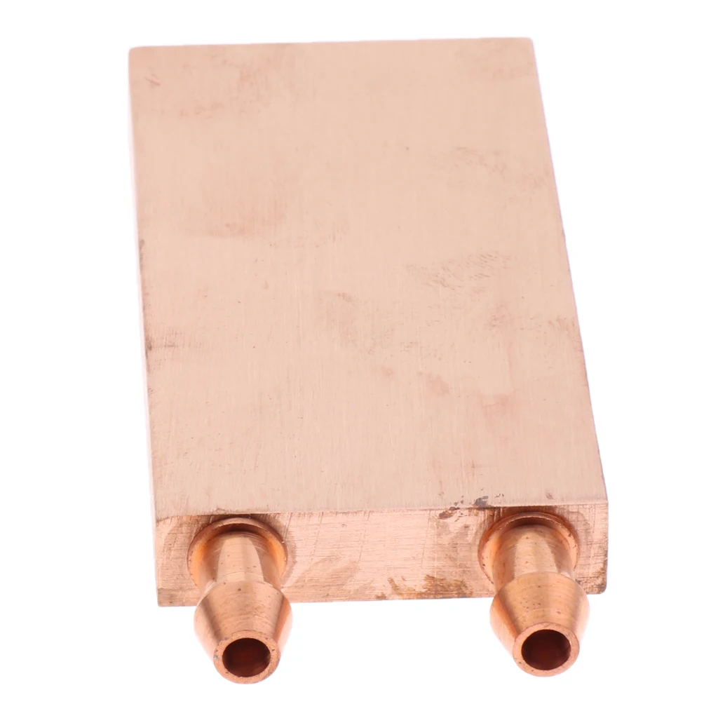 1Piece DIY copper Water Cooling Block for CPU Graphics Radiator Heatsink 40*80mm