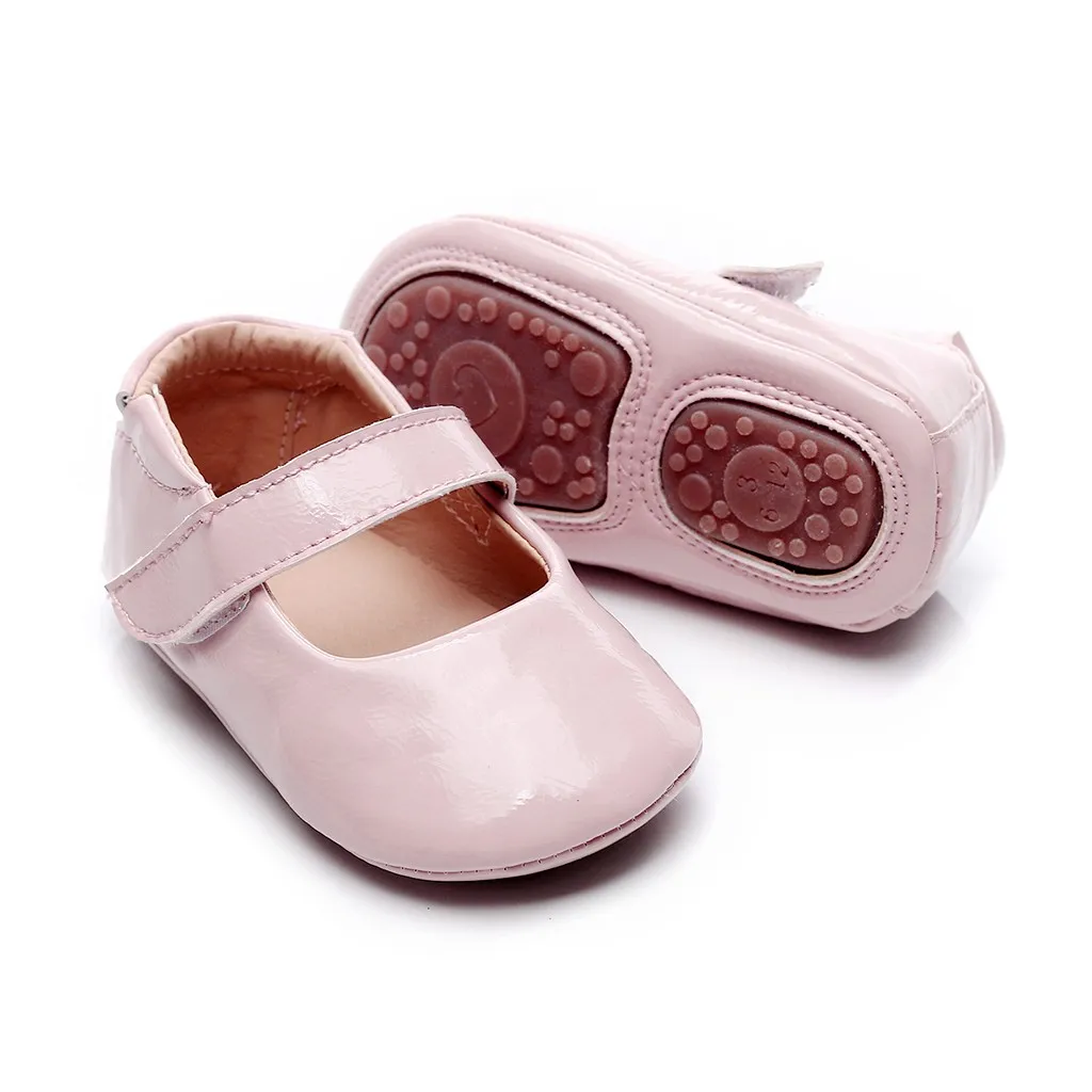 Милая однотонная повседневная обувь для маленьких девочек и мальчиков с застежкой-липучкой; детская обувь принцессы; Zapatillas Bebe