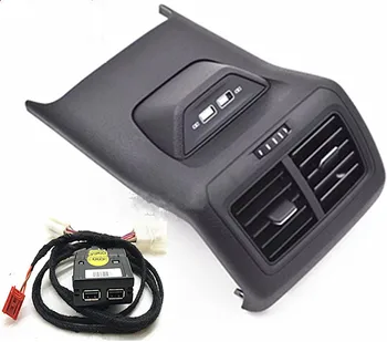 

LHD Rear Seat Double USB Charging Rear armrest USB charger FOR Golf 7 7.5 MK7 MK7.5