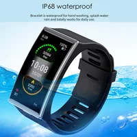 DM12 1.91"HD 2.5D Curved Screen Smart Bracelet IP68 Wateroroof Heart Rate Blood Pressure Monitor Smart Watch Fitness Tracker Men - Image 5
