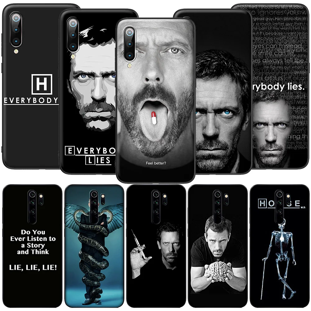 Мягкий силиконовый чехол GX94 House Pilot All Lies для Redmi Note 4X 5 5A Prime 6 6A 7 7A 8 8A 8T 9 9A 9C 9S Pro Lite |