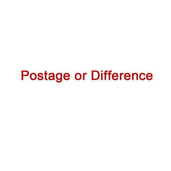 

Postage or difference