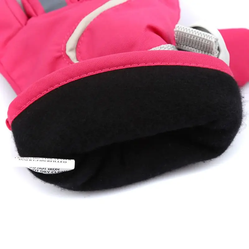 Children Boys Girls Winter Warm Windproof Sports Ski Gloves Kids Breathable Adjustable Glove G99C accessoriesbaby eating 