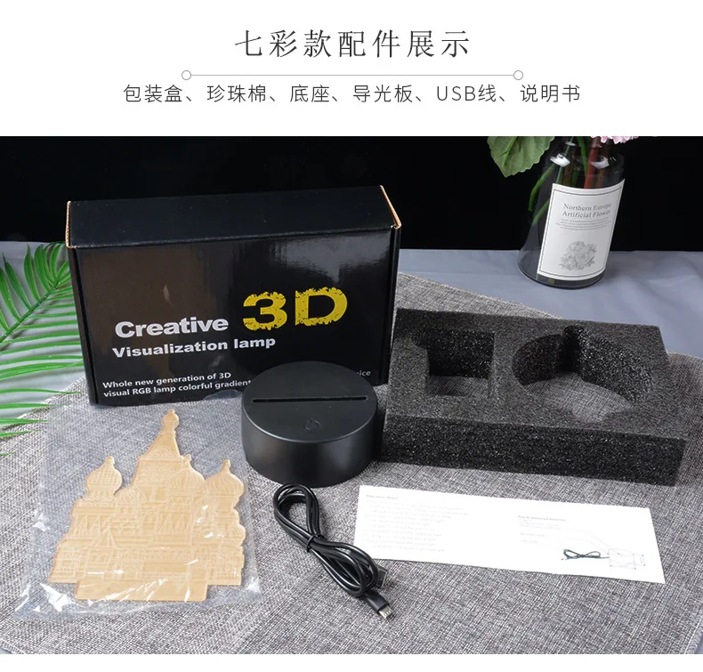 Странная новая Медуза 3D Маленькая Настольная лампа Защита глаз светодиодный ночник творческие подарки уличный светильник акриловый узор Customiza