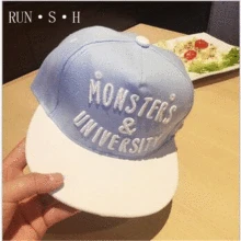 Корейская версия новой женская летняя шляпа сезонные модели свежий розовые буквы Бейсбол шапки в стиле хип-хоп, Шапки, плоская кепка, топовая шапка на улице