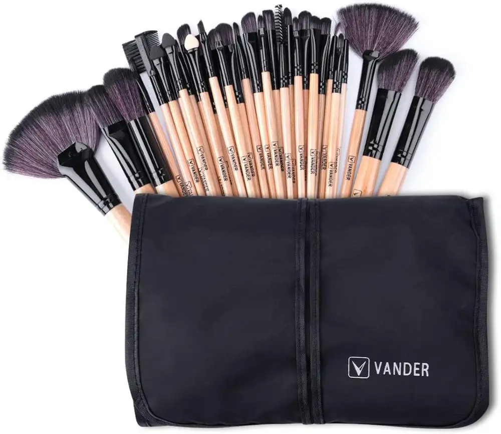 Набор кистей для макияжа VANDER LIFE 32 шт. косметический набор с сумкой|Аппликатор