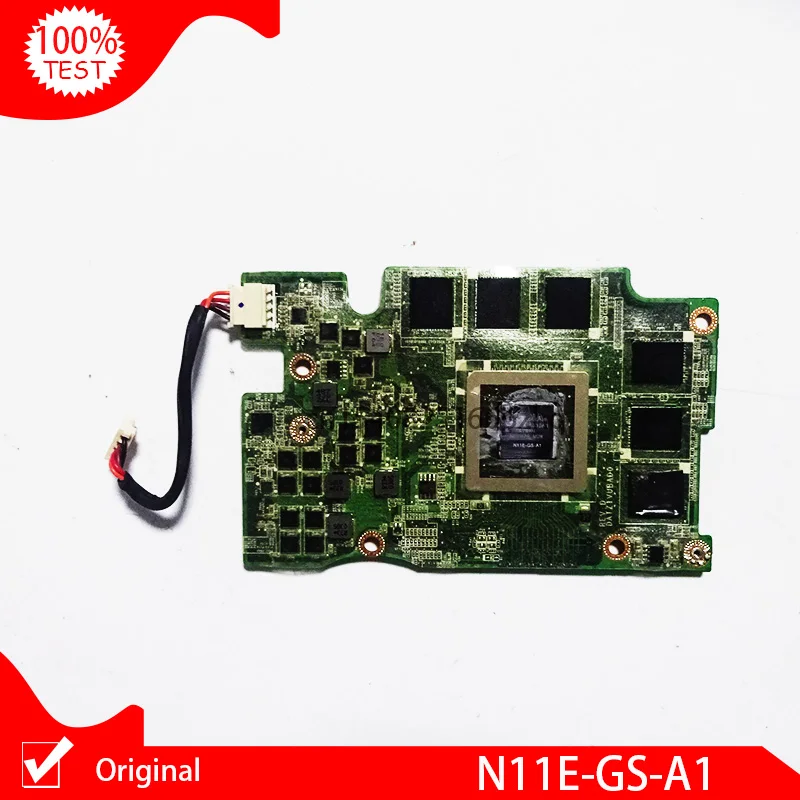 Оригинальная видеокарта для ноутбука Toshiba Qosmio X500 X505 DATZ1VUBAD0 N11E-GS-A1 DDR5 VGA | Компьютеры