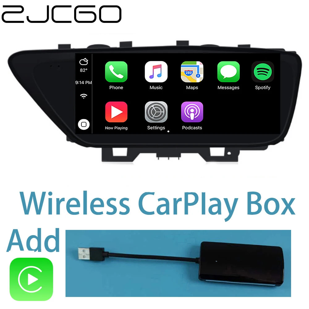 Screen add CarPlay Автомобильный мультимедийный плеер стерео gps DVD Радио NAVI навигация Android экранная система для Lexus ES XV60 ES250 ES300h ES350 2013 - Цвет: Screen add CarPlay