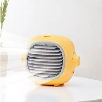 

Mini Air Conditioner Multifunctional USB Charging Desktop Cooler Humidifier Purifier Fan