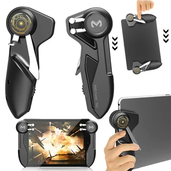 

Game Controller ABS + Silica Gel Material Game Pad Trigger Gaming Joystick Gamepad Wireless Black For IOS iPad Android Tablet