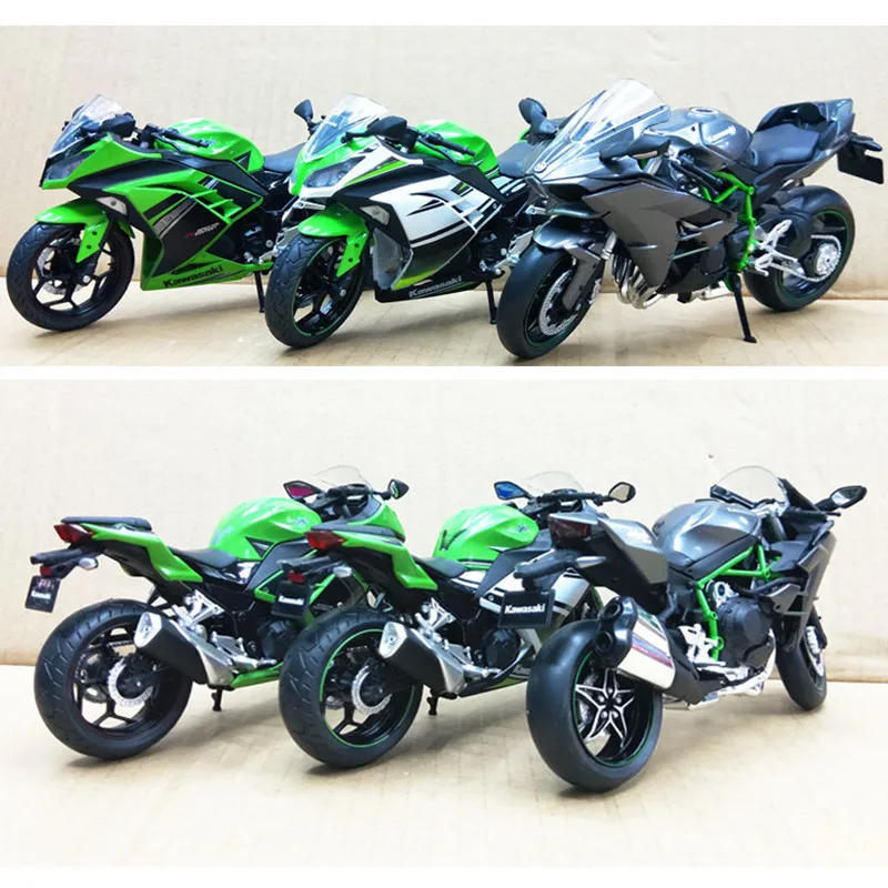 Junki модель Kawasaki H2 мотоцикл 1/12Kawasaki Ninja