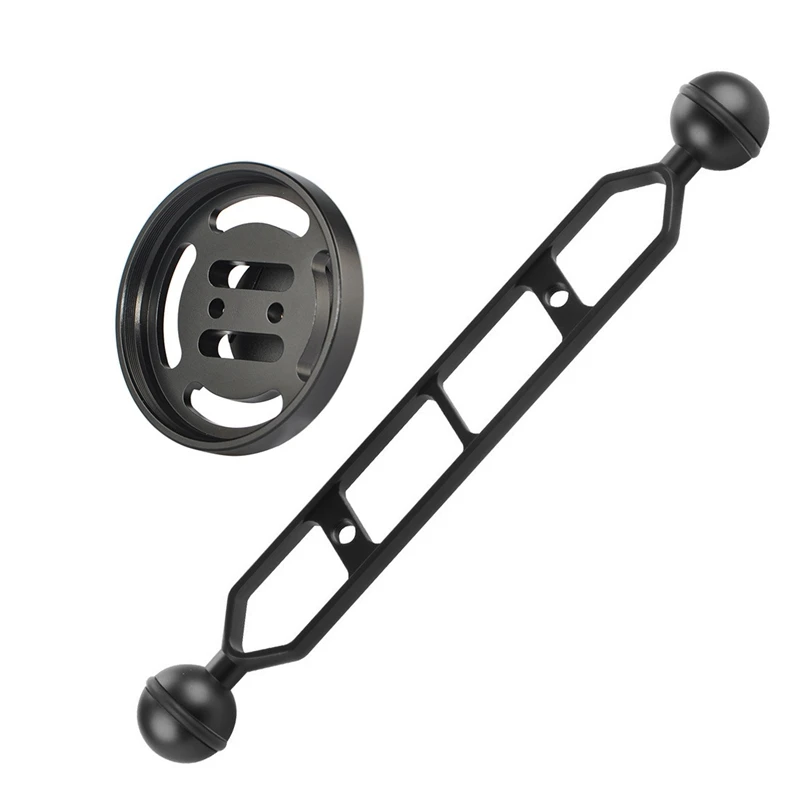 

M67 Diving Camera Case Adapter Mount Light Arm for 67Mm Thread Lens Holder Diving Lens Carrier Buoyancy Arm Set