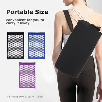 

Acupuncture Physical Therapy Body Massage Mat Acupressure Cushion Stimulate Nerves Relieve Stress Pain Health Care Yoga Mat