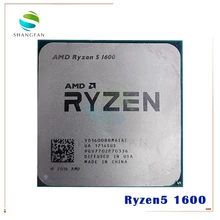 Amd ryzen 5 1600 r5 1600 r5 pro 1600 3.2 ghz seis-núcleo doze rosca 65w processador central yd1600bbm6iae yd160bbbm6iae soquete am4