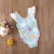 2020 Лето Милый Малыш One Pieces Бикини Новорожденный Младенец Baby Girls Купальник Shell Print Купальники Рябить Спинки Лук Плавание