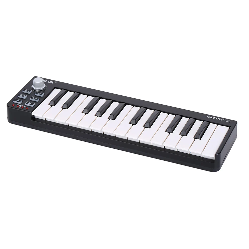  Professional Portable Keyboard Mini 25-Key USB MIDI Controller Easykey.25 Midi Keyboard