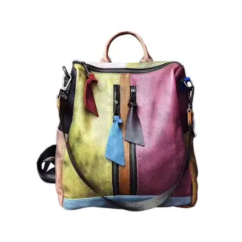 

Women Backpack Casual Anti-theft Leather Rucksack Laptop Travel Shoulder Bag