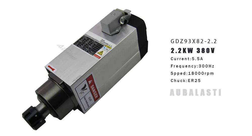 Aubalasti 2.2KW шпиндель воздушного охлаждения 380V 5.5A+ инвертор 3 фазы 380V 2.2KW ток 5A для станка с ЧПУ
