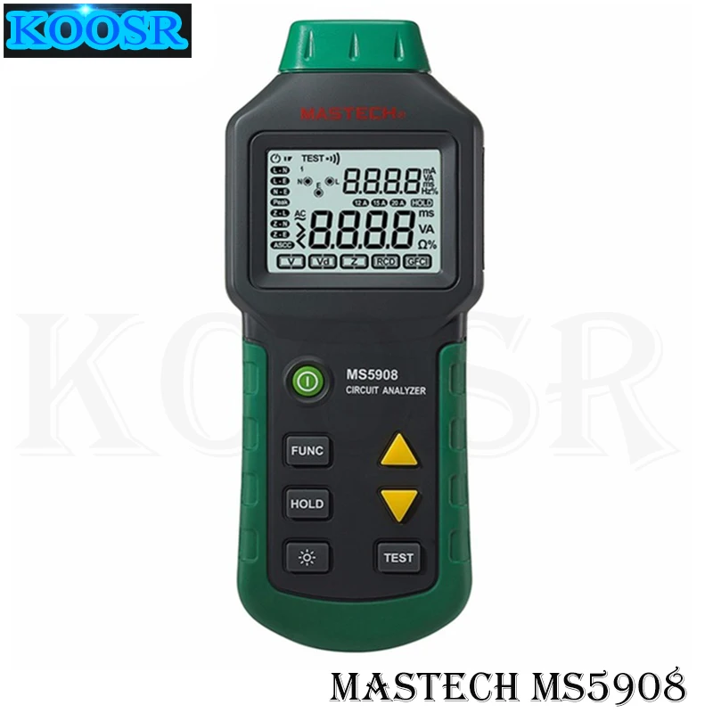 Mastech MS5908 тестер RMS цепи анализатор по сравнению с идеальными индустриями Suretest 61-164CN