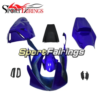 

Complete Racing Fiberglass Motorcycle Fairings for Yamaha YZF1000 02 03 R1 2002 2003 Bodywork Sportbike Blue Black Panels Kits