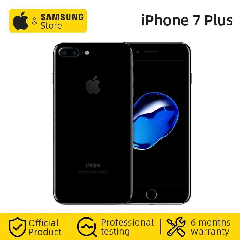 Unlocked Apple iPhone 7 Plus 3GB RAM 32/128GB IOS CellPhone LTE 12.0MP
Camera Apple Quad-Core Fingerprint 12MP 2910mA（99% new