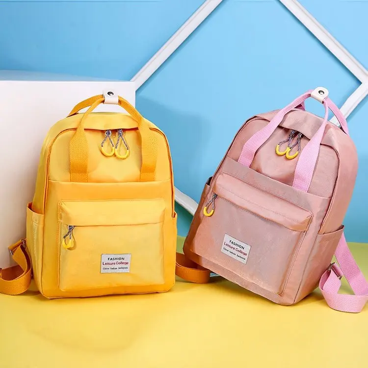 

New Style Fashion Nylon Waterproof Lightweight Breathable Backpack WOMEN'S Bag Manufacturers Wholesale Foreign Trade Export Cros