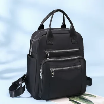 

New 2020 Women Nylon Cloth Casual Fashion Backpack College School Student Bag Ladies Girl Outdoor Shop Office Back Pack
