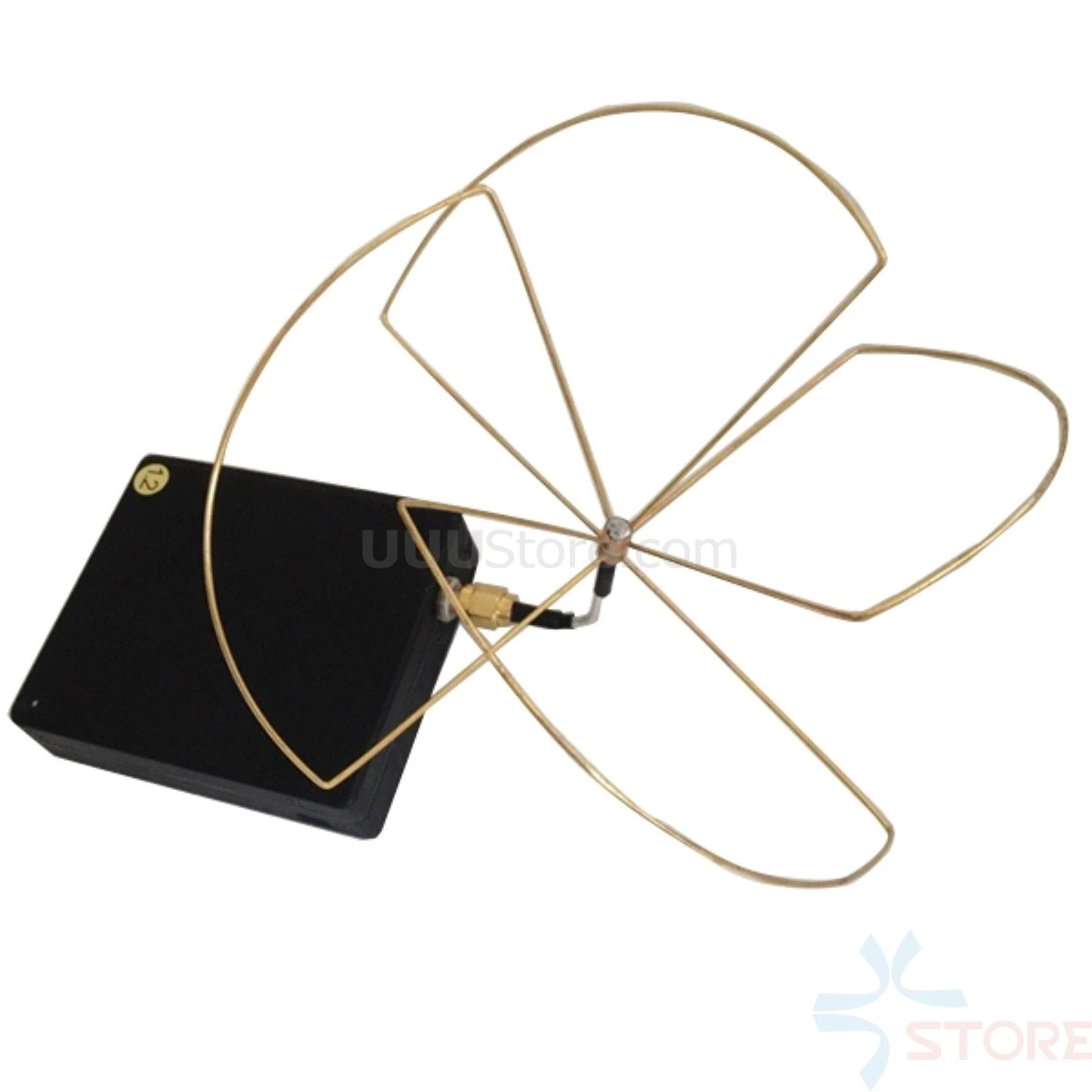 1 2G 2 GHz антенна в виде листа клевера Circular Polarized SMA male для Ghz 3 видео передатчик