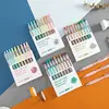 Sharkbang New Arrival 9PCS/Pack Press Type Portable Morandi Color Gel Pen DIY Graffiti Drawing Pen Marker Pen School Stationery ► Photo 1/5