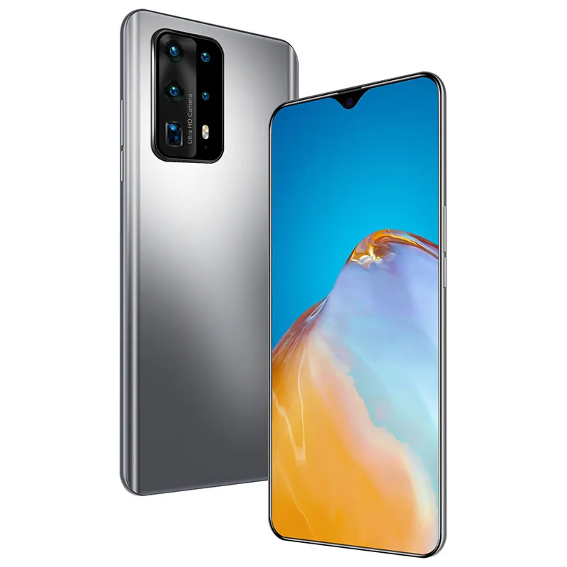 US $125.40 P40pro New Smart Phone Water Drop 66 Inches Large Screen UltraThin A Better Phone Than S20