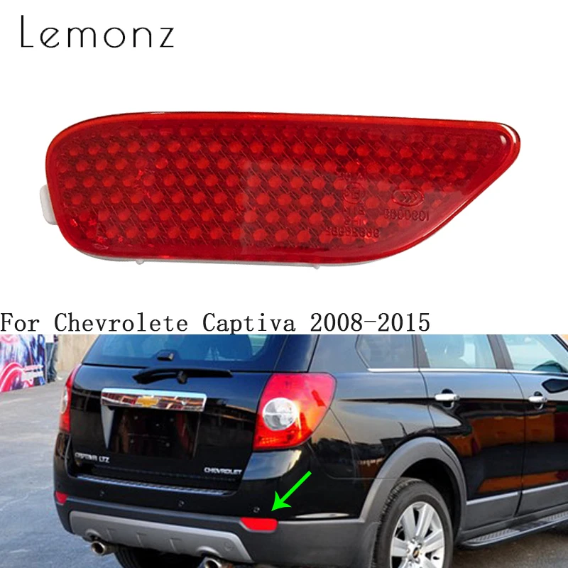 

Tail Rear Reflector Light For Chevrolete Captiva 2008-2015 Car Rear Bumper Fog lamp Tail Brake Reflector Lamp