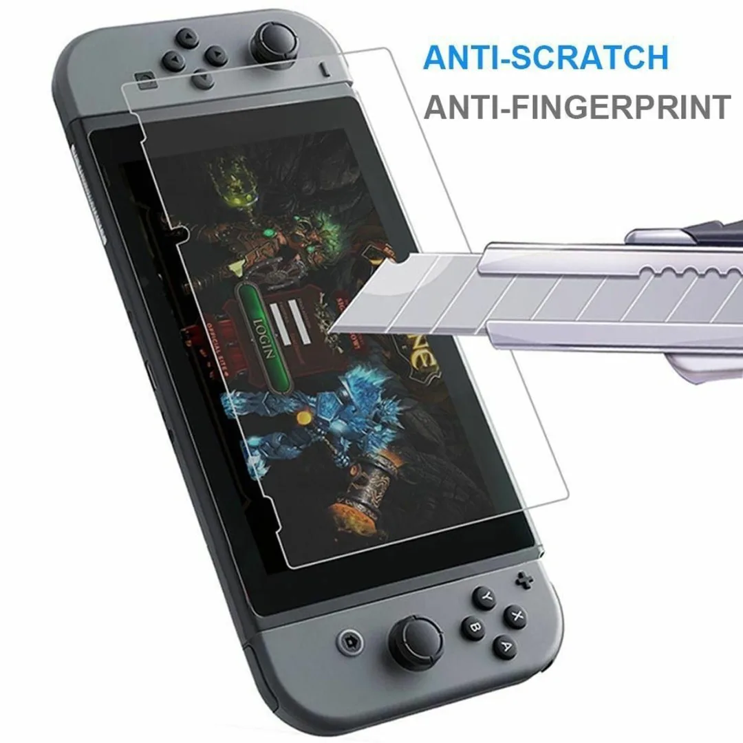 

New Tempered Glass Screen Protector Protective Glass Film 9H for Nintendo Switch Tempered Glass Screen Protection Accessories