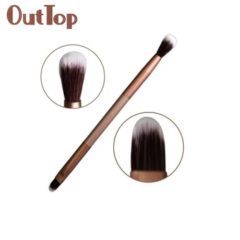 

OutTop 2018 Newly high quality Synthetic Hair Doubled-end Eye Shadow Powder Makeup Brush 05.13
