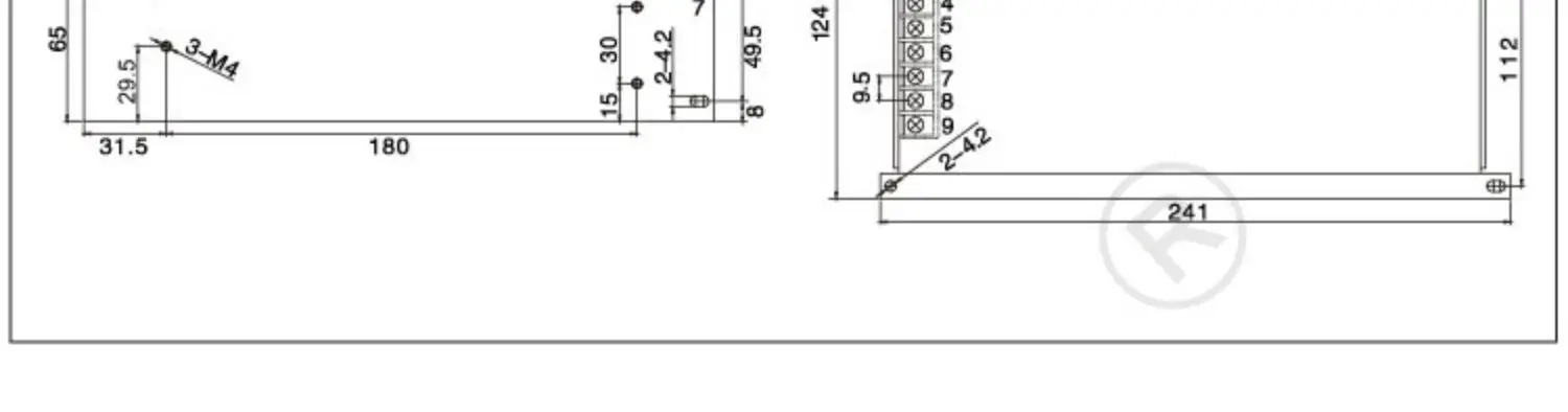 MW 500W переключатель питания 24 v 20a 12v 24 v 48v 60V высокомощный AC-DC для мотора с ЧПУ