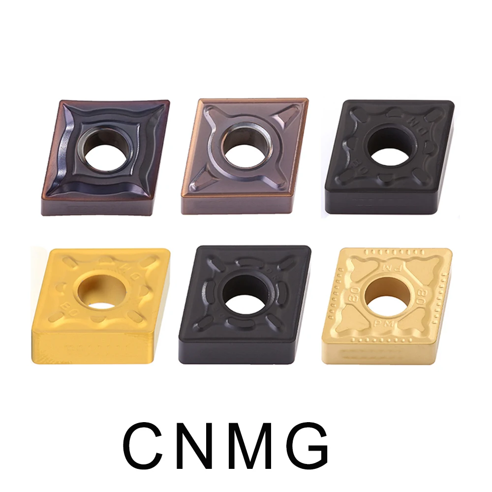 10Pcs/lot CNMG  tungsten carbide inserts promotion CNMG120408 PM DM EF for P K M CNMG12 cutting tool cnc Turning plate