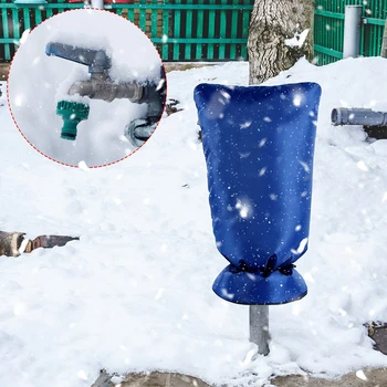 

Freeze Protector Outside Garden Courtyard Insulated Bag Faucet Cover Rain Snow Anti Frost Waterproof Winter Outdoor Universal
