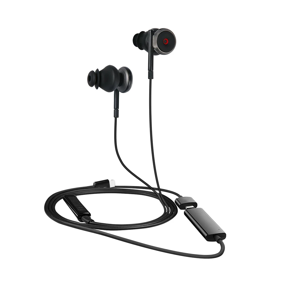 

Portable Gift Lifelike For Live Broadcast Stereo Sound 3.5mm Plug In Ear Audio Panorama Travel Wired Metal Housing Earphone