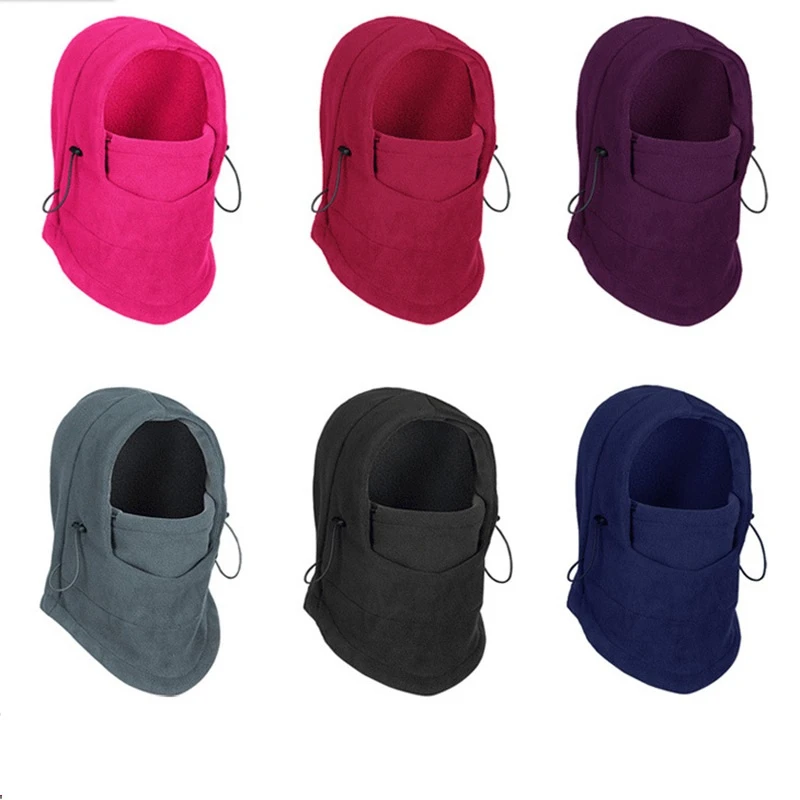 Description Picture 4 of itemCycling Cap Ski Winter Windproof Cap Outdoor Sport Bib Cold Padded Hood Mask Plush Warm Hat Bike Bicycle Men Women Hiking Scarve