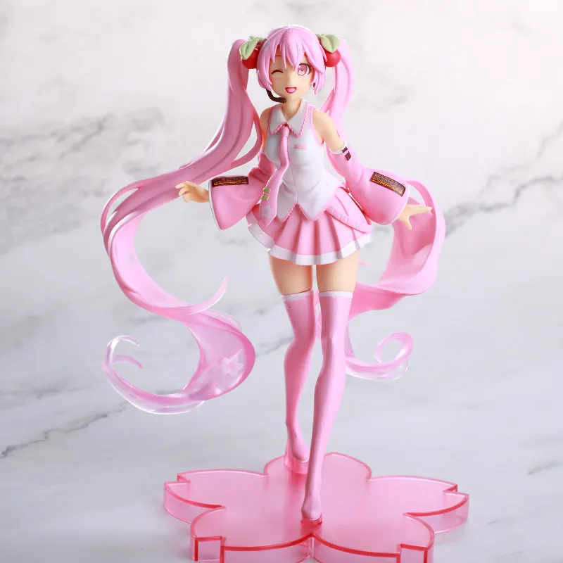 

Diffuse YULAI Anime Wholesale Hatsune Miku Cherry Hatsune Prize Figure Garage Kit Boxed Model Ornaments