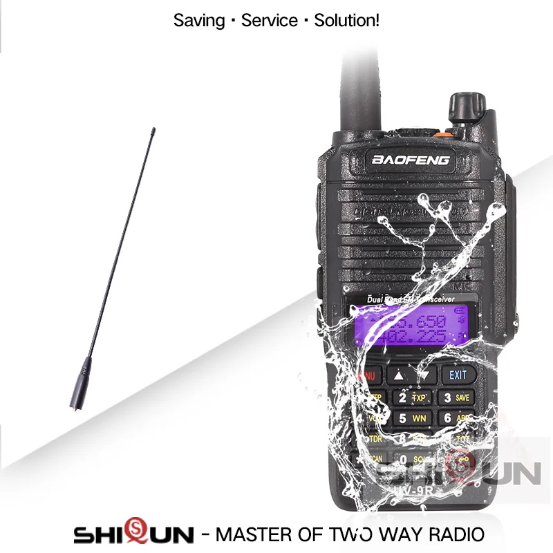 Baofeng UV-9R Plus IP67 Waterproof Dual Band 136-174/400-520MHz Ham Radio 10KM Baofeng 8W Walkie Talkie 10 KM UV 9R UV-82 UV-XR - Цвет: Add NA-771